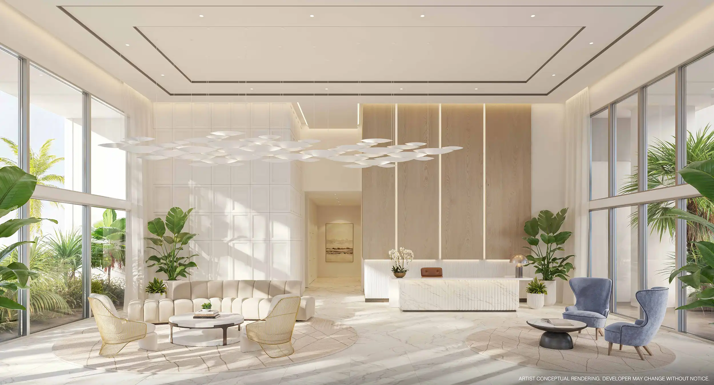 Sixth&Rio lobby interior